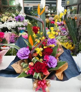 開店お祝い　アレンジメント♪｜「愛花」　（愛媛県松山市の花キューピット加盟店 花屋）のブログ