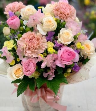 アレンジメント プレゼントに♪｜「愛花」　（愛媛県松山市の花キューピット加盟店 花屋）のブログ