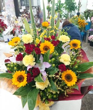 102歳 お祝い アレンジメント♪｜「愛花」　（愛媛県松山市の花キューピット加盟店 花屋）のブログ