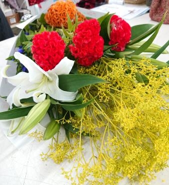 店舗に飾るお花♪｜「愛花」　（愛媛県松山市の花キューピット加盟店 花屋）のブログ