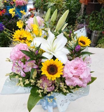 20220912_osonae_arrangement_sunflower-flowerhouseaika