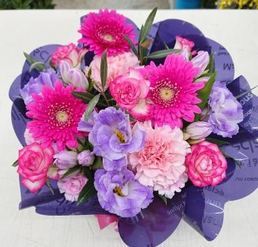 20221007_birthday_oiwai_arrangement-pinkpurple-flowerhouseaika