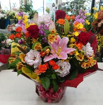 卒業 お祝い アレンジメント♪｜「愛花」　（愛媛県松山市の花キューピット加盟店 花屋）のブログ