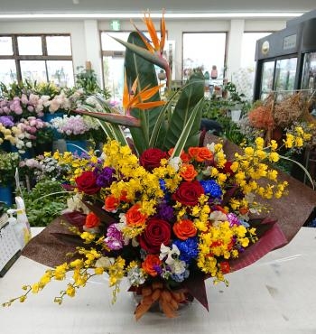 40周年 お祝い アレンジメント♪｜「愛花」　（愛媛県松山市の花キューピット加盟店 花屋）のブログ