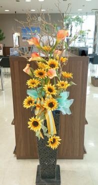 20230701_display-stand-artificialflower-sunflower-calla-flowerhouseaika