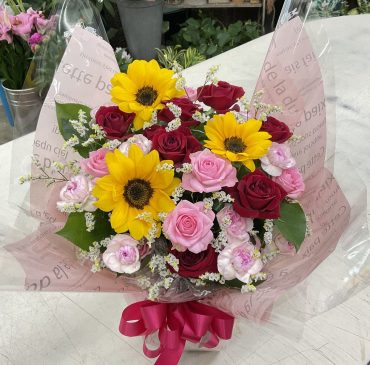 結婚記念日 アレンジメント♪｜「愛花」　（愛媛県松山市の花キューピット加盟店 花屋）のブログ
