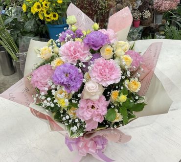 ご結婚祝い アレンジメント♪｜「愛花」　（愛媛県松山市の花キューピット加盟店 花屋）のブログ