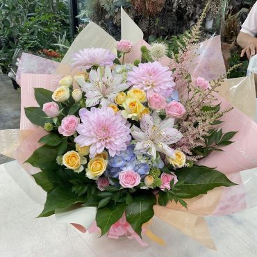 14周年 お祝い アレンジメント♪｜「愛花」　（愛媛県松山市の花キューピット加盟店 花屋）のブログ
