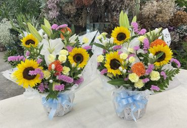 初盆（新盆） お供え アレンジメント｜「愛花」　（愛媛県松山市の花キューピット加盟店 花屋）のブログ