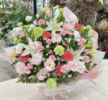 初盆 お供え アレンジメント｜「愛花」　（愛媛県松山市の花キューピット加盟店 花屋）のブログ