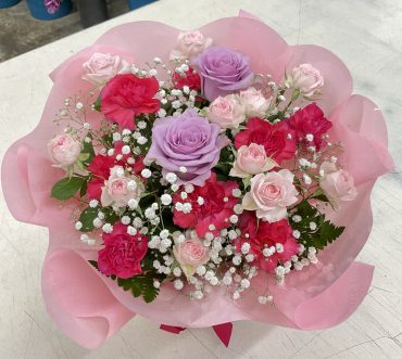 古希 お誕生日祝い アレンジメント♪｜「愛花」　（愛媛県松山市の花キューピット加盟店 花屋）のブログ