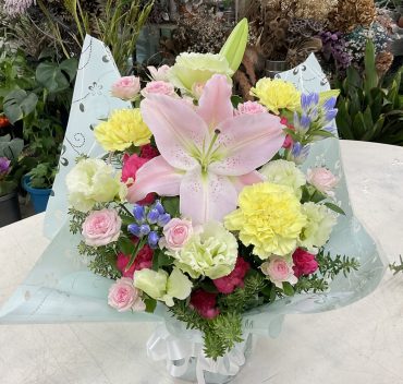 お盆 お供えっぽくない アレンジメント｜「愛花」　（愛媛県松山市の花キューピット加盟店 花屋）のブログ