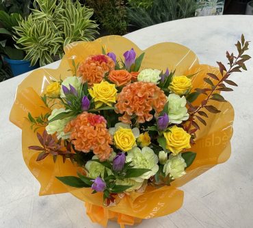 お引越祝い アレンジメント♪｜「愛花」　（愛媛県松山市の花キューピット加盟店 花屋）のブログ