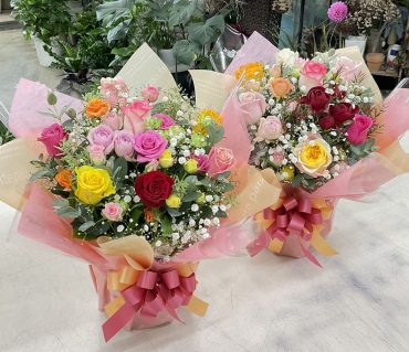 フラワーハウスの愛愛フラワー★本田園芸さんのバラプレゼント♪｜「愛花」　（愛媛県松山市の花キューピット加盟店 花屋）のブログ