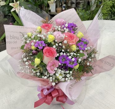 退職祝 アレンジメント♪｜「愛花」　（愛媛県松山市の花キューピット加盟店 花屋）のブログ