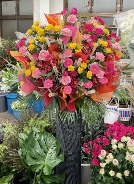 発表会 生花スタンド【１段】♪｜「愛花」　（愛媛県松山市の花キューピット加盟店 花屋）のブログ
