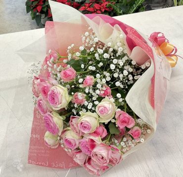 退職される方へ 御礼 花束♪｜「愛花」　（愛媛県松山市の花キューピット加盟店 花屋）のブログ