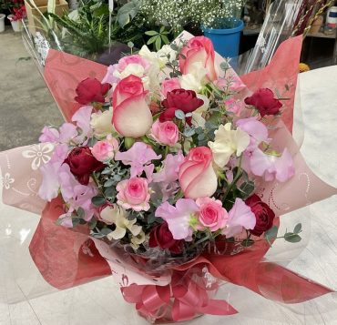 結婚記念日 お祝い アレンジメント♪｜「愛花」　（愛媛県松山市の花キューピット加盟店 花屋）のブログ